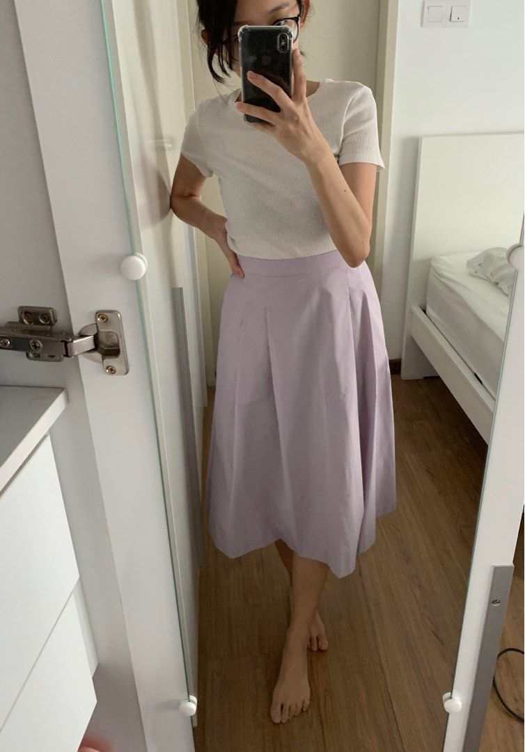 High waisted skirt uniqlo new arrivals