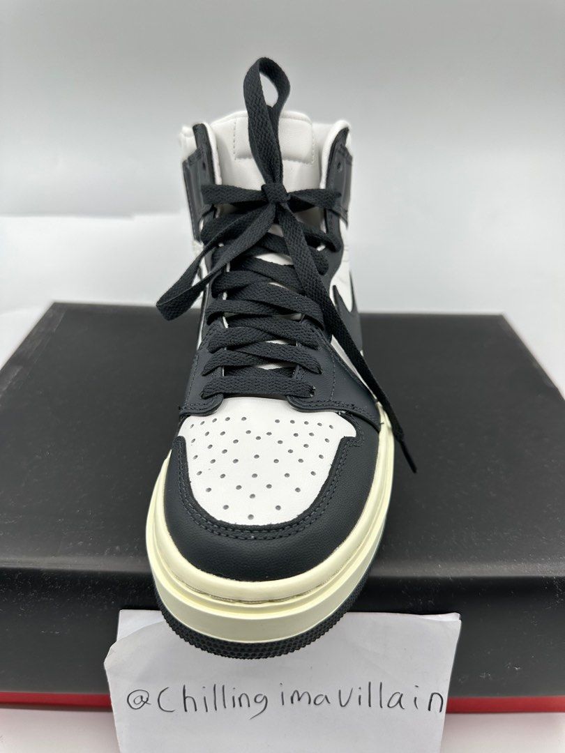 US 6w 4.5m Nike Air Jordan 1 AJ1 High Cut Top Elevate Obsidian