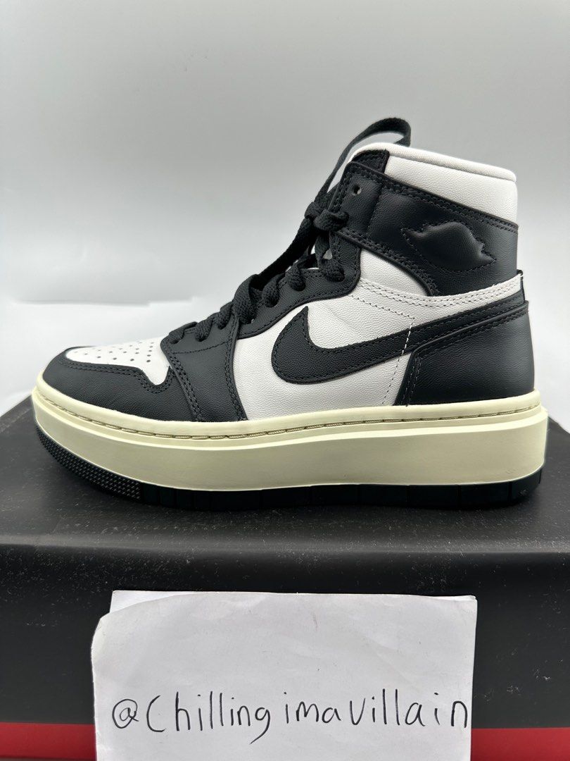 US 6w 4.5m Nike Air Jordan 1 AJ1 High Cut Top Elevate Obsidian