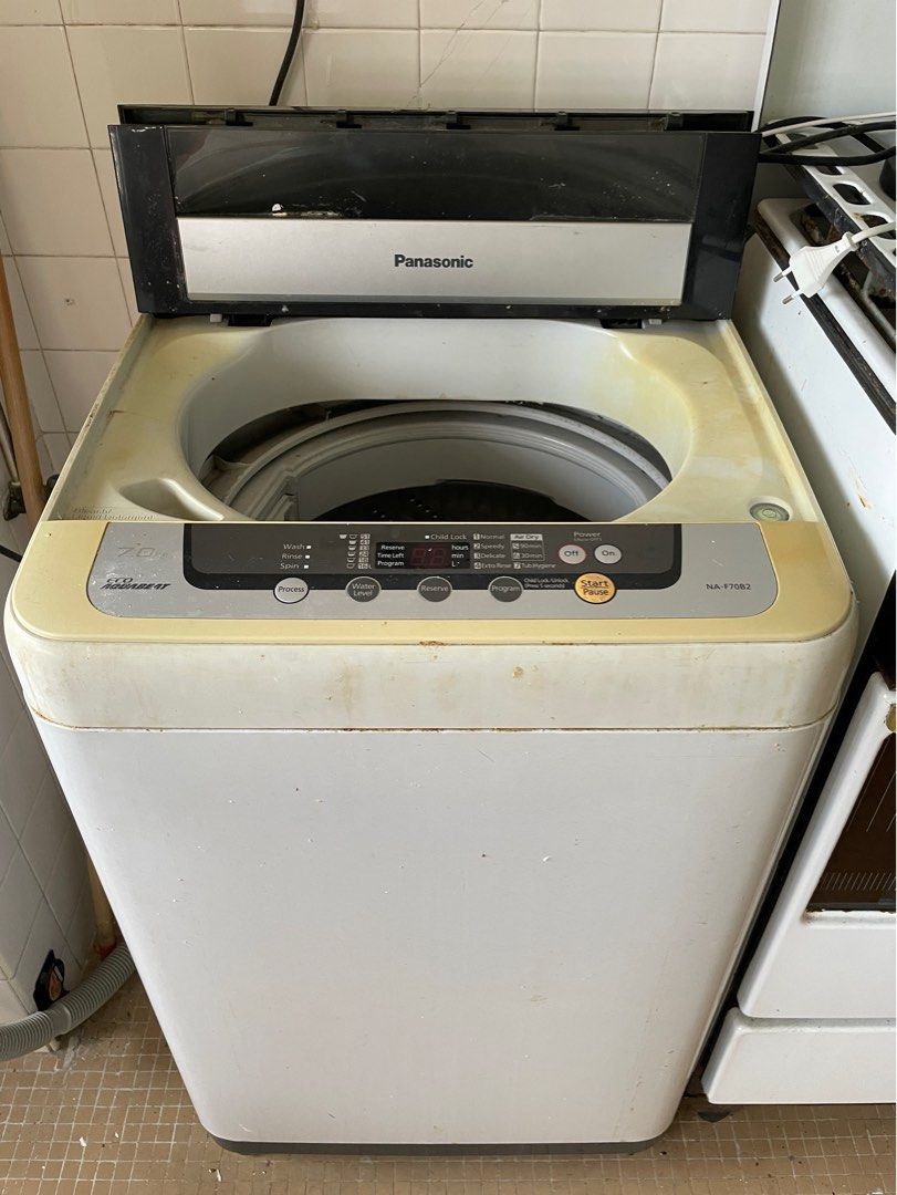 Panasonic 7kg washing machine NAF70B2, TV & Home Appliances, Washing