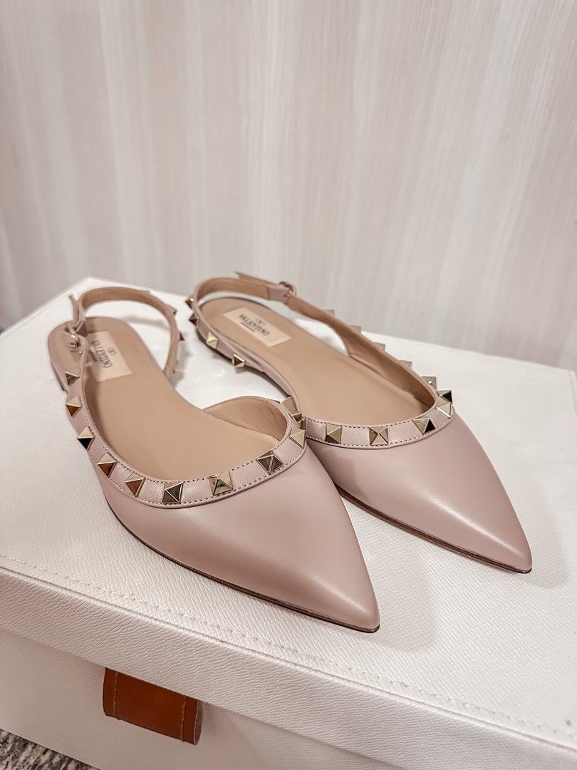 Valentino clearance slingback flats