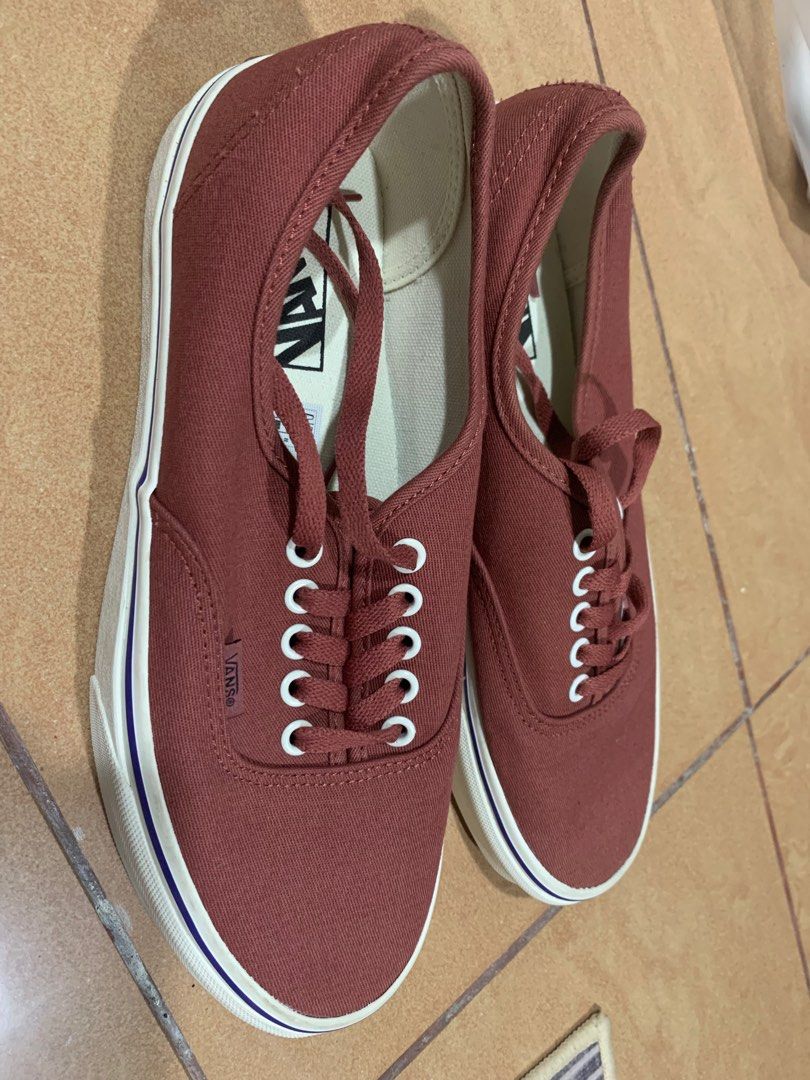 Vans authentic deals madder brown