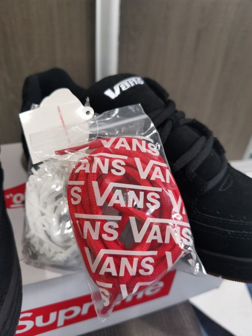 Vans speed Supreme uk8 new Men s Fashion Footwear Sneakers on