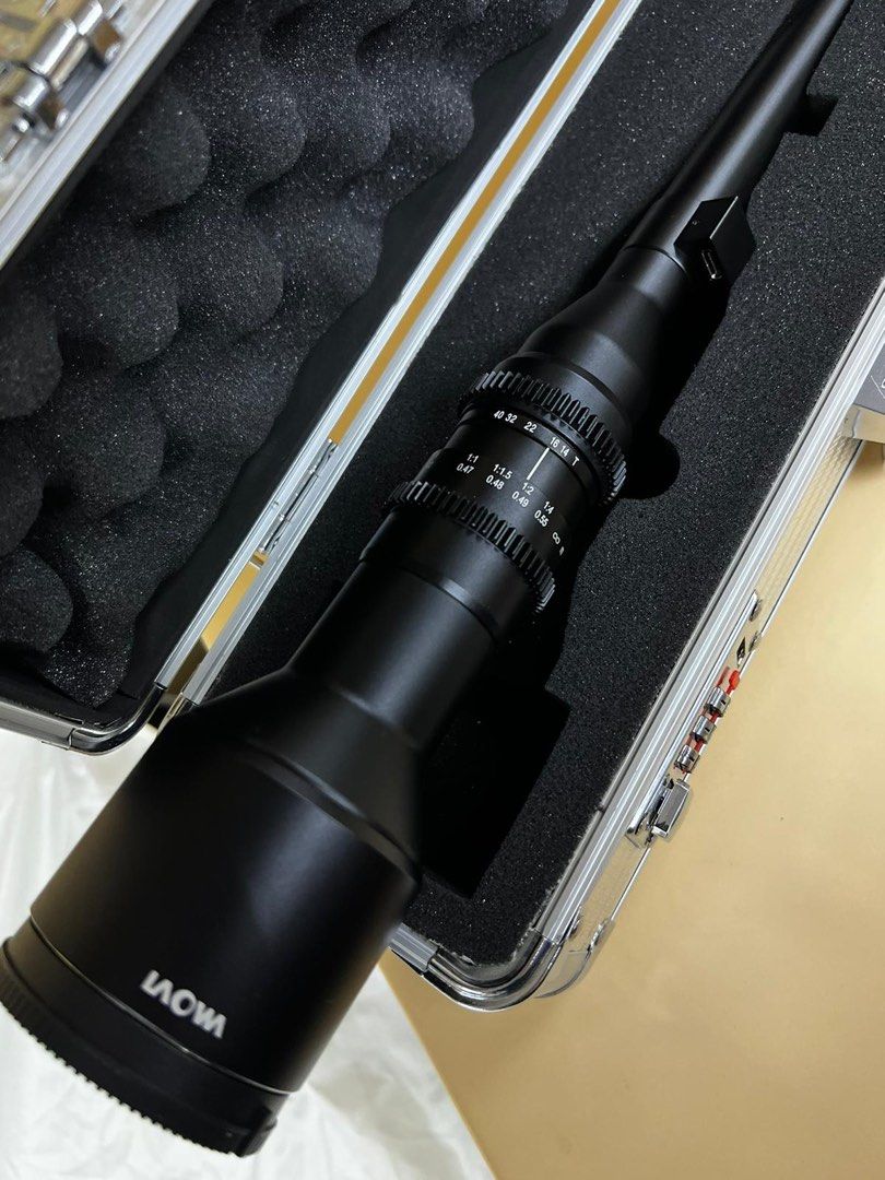 Venus Optics Laowa 24mm f/14 Probe Lens (Sony E, Cine-Mod Version), 攝影器材,  鏡頭及裝備- Carousell