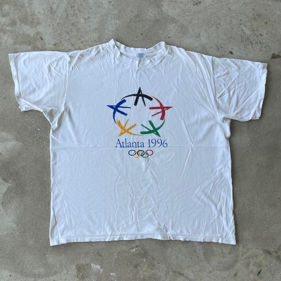 Vintage 1996 Atlanta Olympic Games Shirt XL Clothing Sports Tee Rare |  SidelineSwap