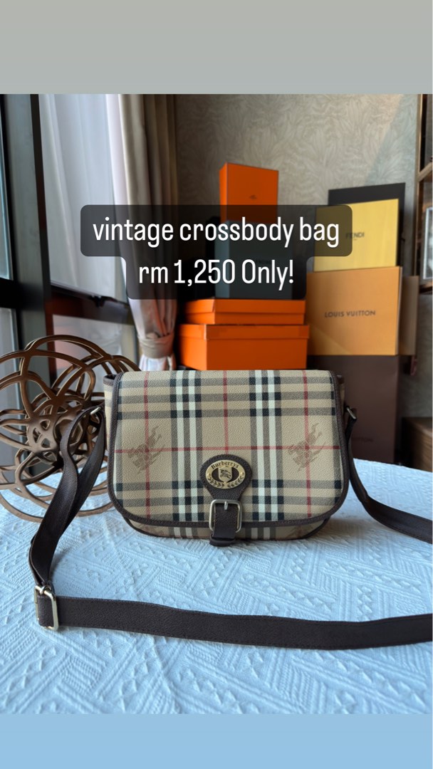 Burberry vintage crossbody bag hot sale