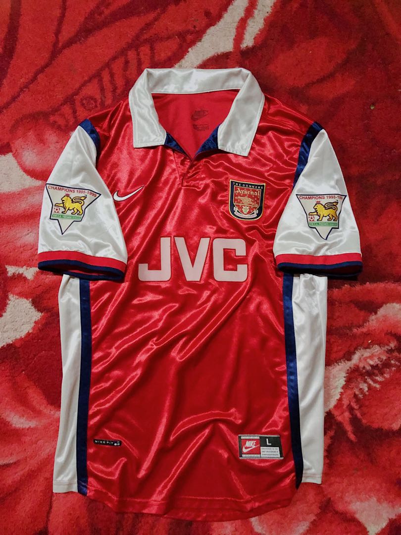 Vintage Jersey Arsenal 1998, Men's Fashion, Tops & Sets, Tshirts & Polo ...
