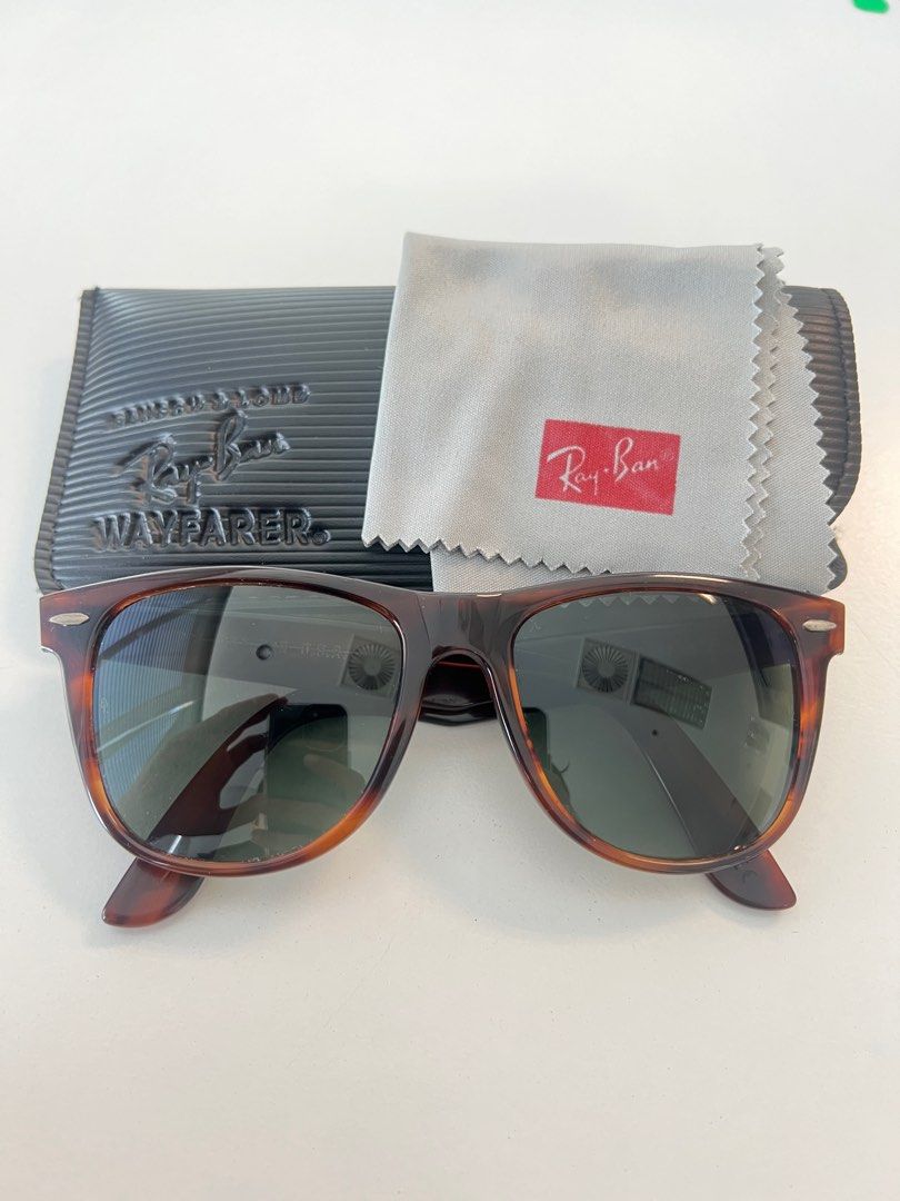 vintage ray ban wayfarer made in usa, Men's Fashion, Watches