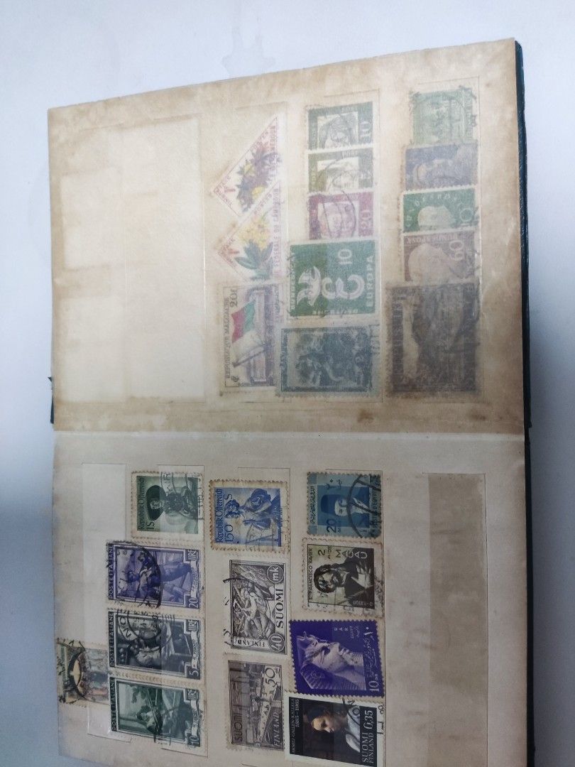 Vintage stamp album 6, Hobbies & Toys, Memorabilia & Collectibles