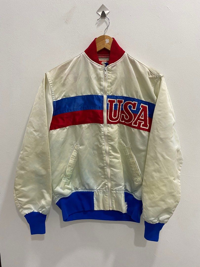 Vintage starter jacket usa, Men's Fashion, Coats, Jackets and Outerwear