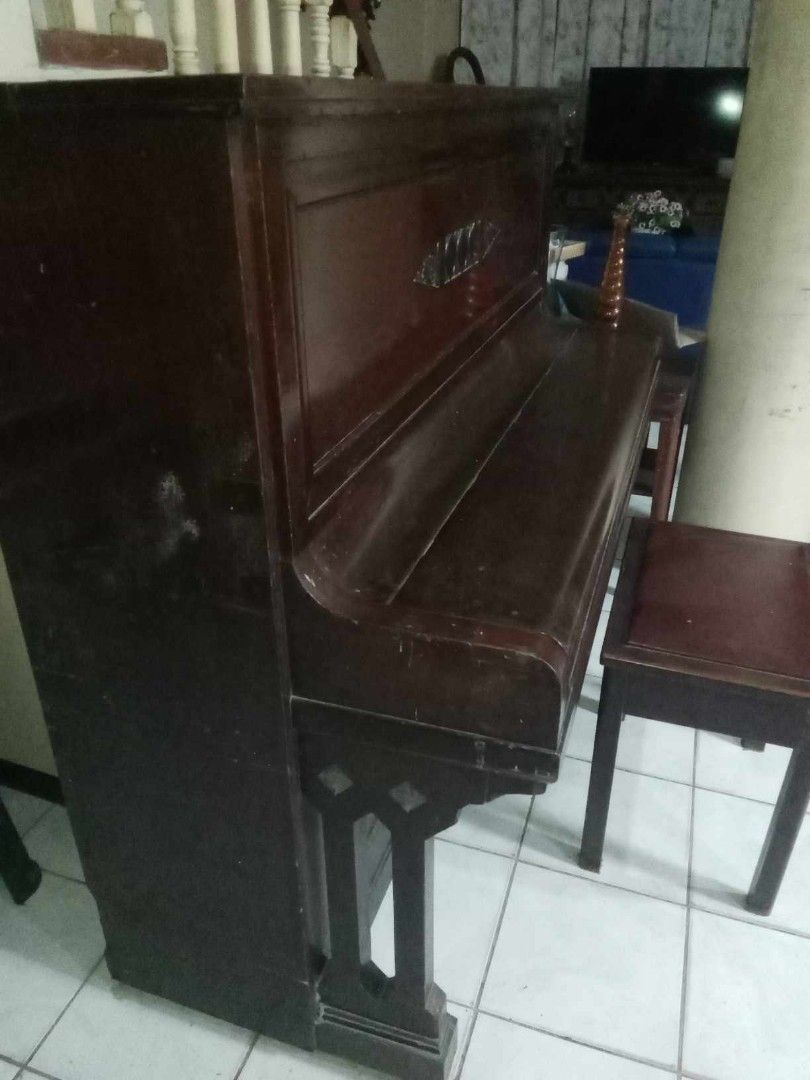 Vintage Upright Ed Seiler Piano (Category: Musical Instruments) located in Cebu City. Submitted by past1982 (Listing ID 1247613817, Image 3). Description: Vintage Ed Seiler Upright Piano Issues - need to fix a few strings - need tuning With original chair Limited population in Cebu/Phils. Location: Cebu City See to appreciate Buyer will arrange and shoulder shipping/delivery MOP - BPI/ GCASH/ Unionbank.