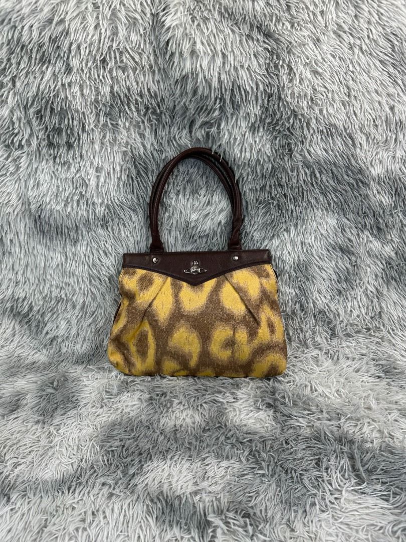 Vivienne westwood sales leopard print bag