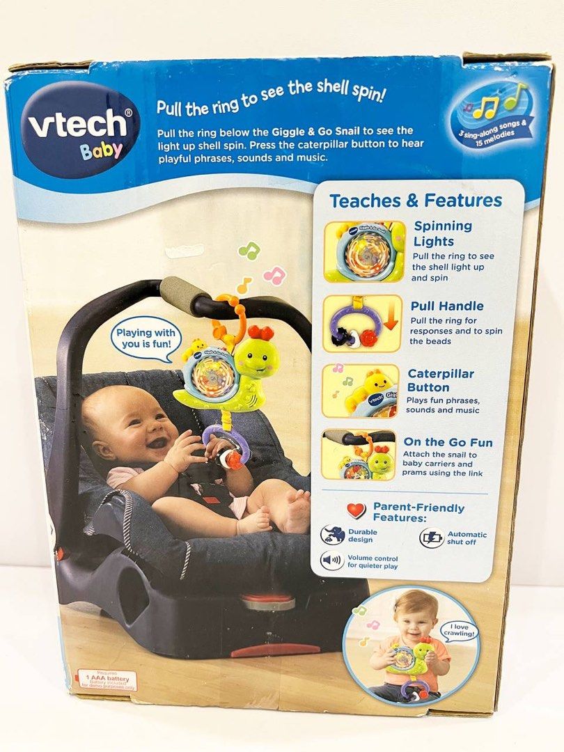 Vtech giggle 2025 and go snail
