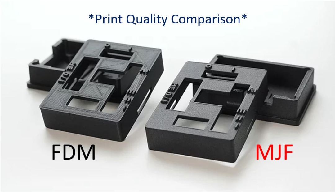 Why MJF is better than FDM? Look at the pic for comparison, Business ...