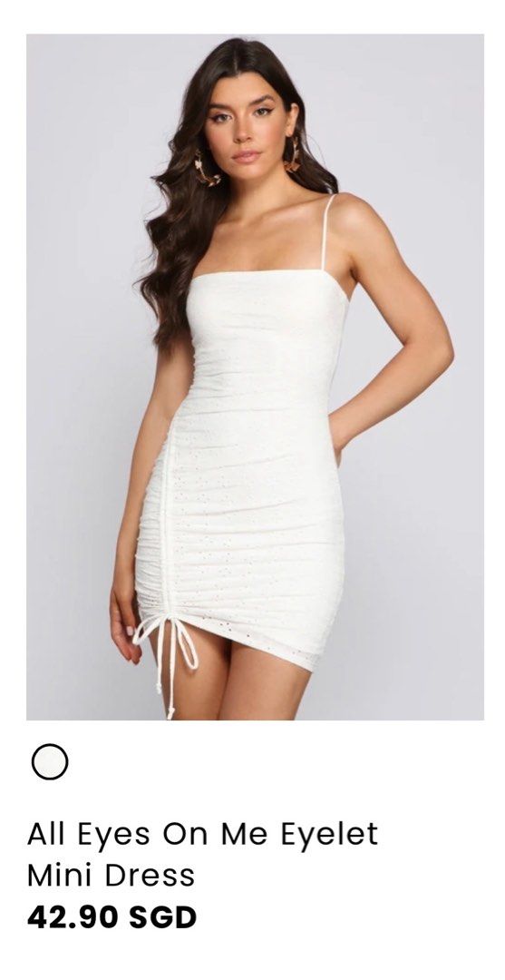 All white dress near me online