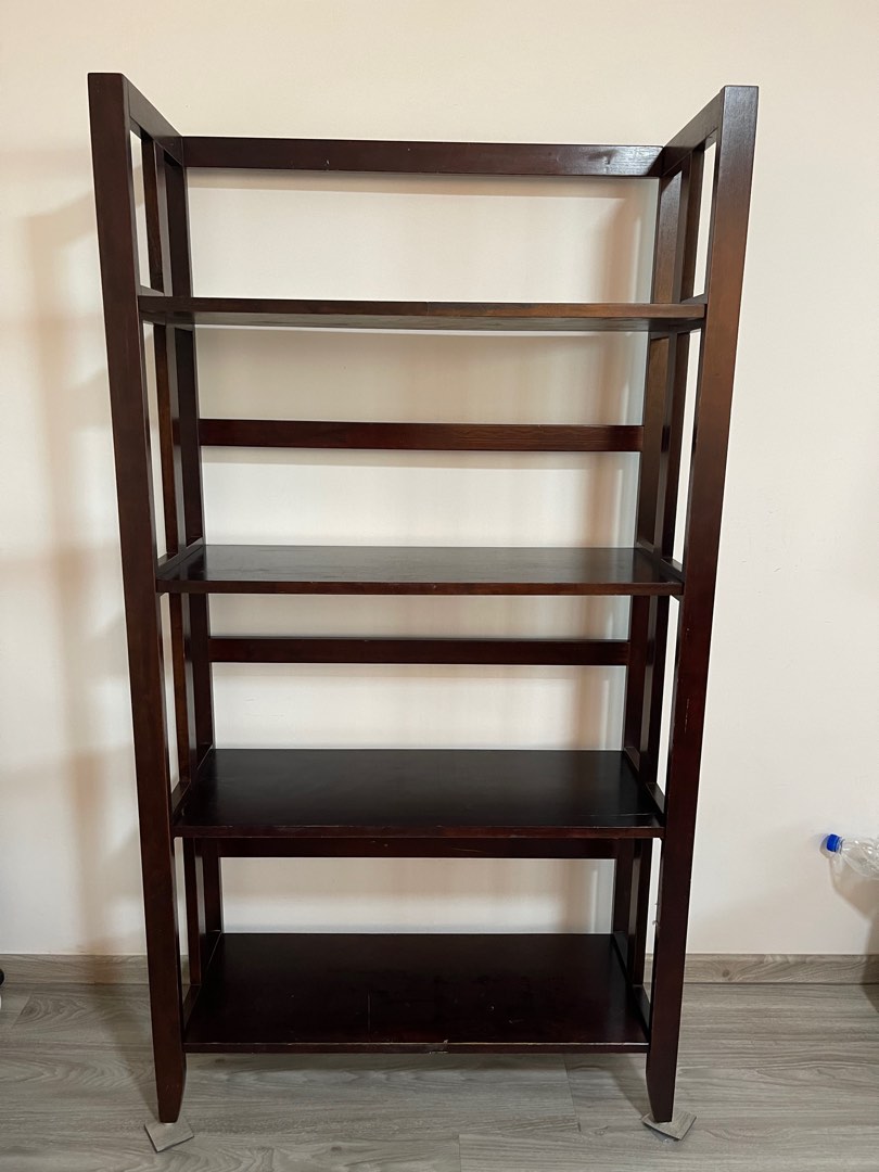 wooden book shelves, Furniture & Home Living, Furniture, Shelves