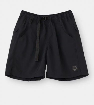 山と道Yamatomichi 5-Pocket Shorts Long men M black, 運動產品, 行山