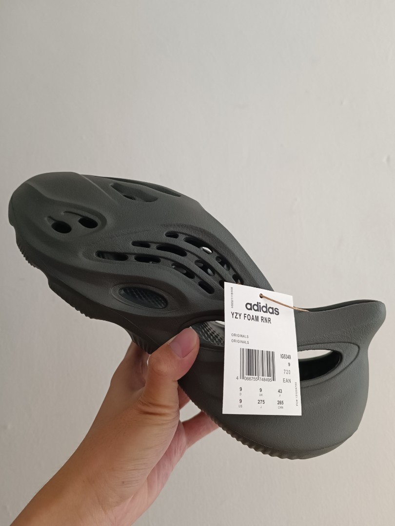 新品未使用 adidas Yeezy Foam Runner Gray 27.5