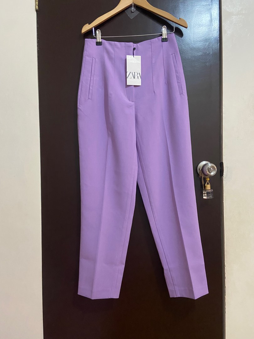 ZARA HIGHWAIST TROUSER, Women's Fashion, Bottoms, Other Bottoms on Carousell