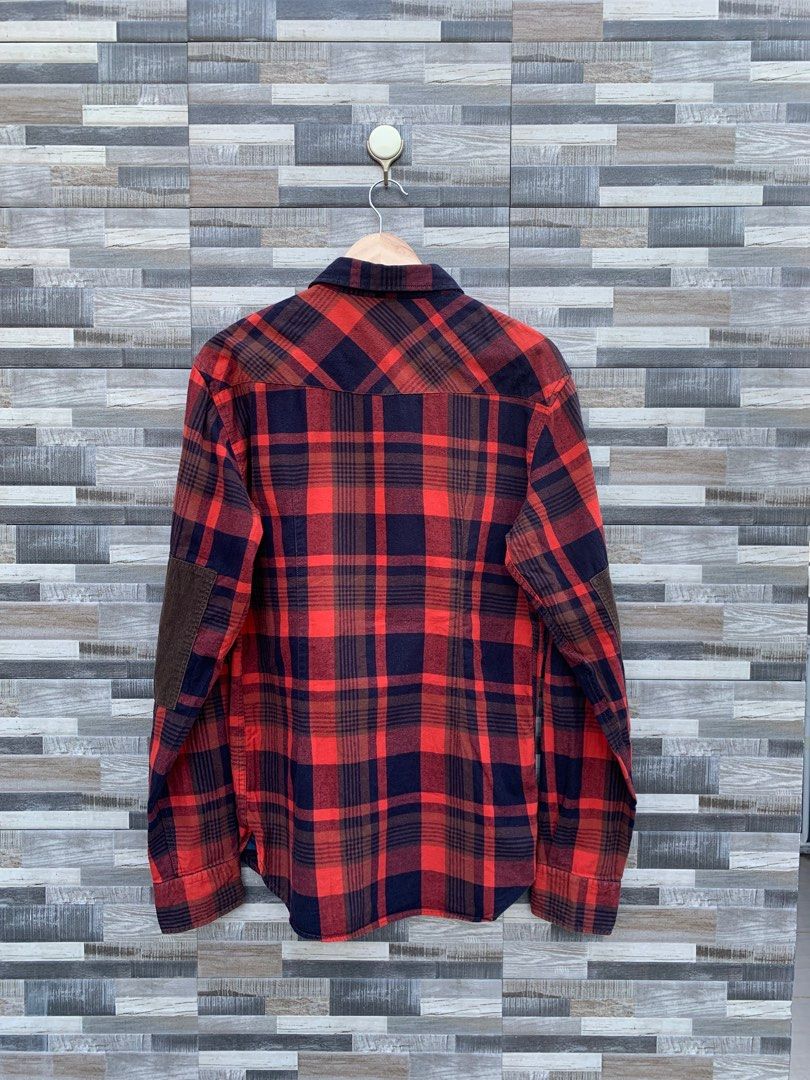 Zara Man Flannel Shirt, Men's Fashion, Tops & Sets, Formal Shirts on