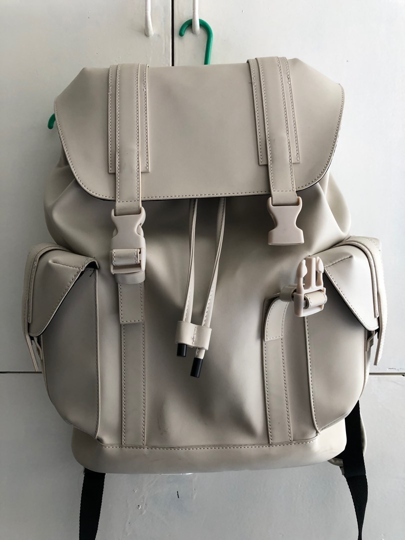 Zara rubberized explorer backpack on Carousell