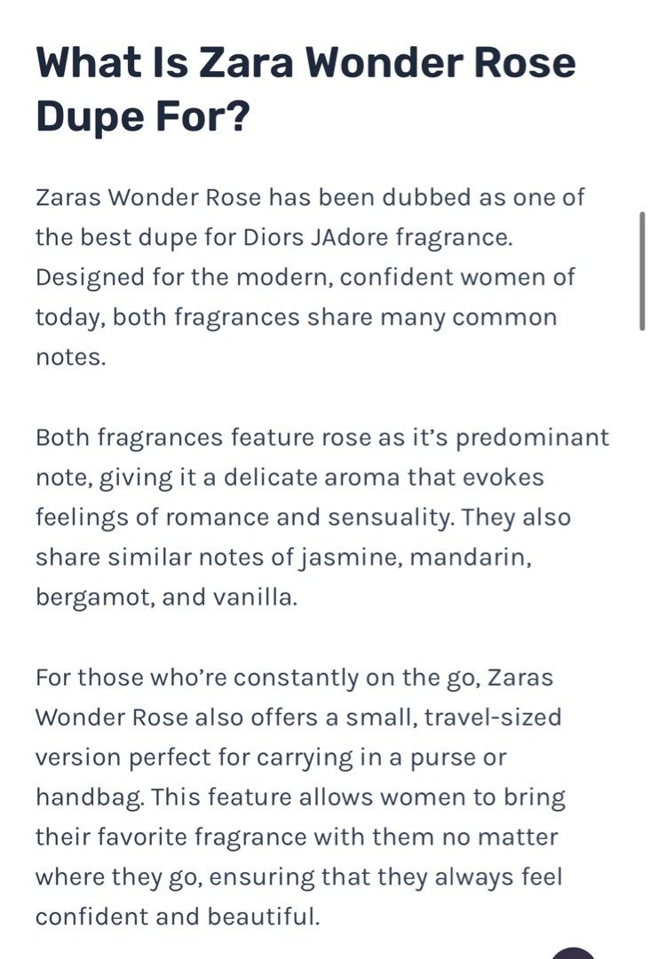 👠 DUPE de ZARA de VERY GOOD GIRL⁉️, Wonder Rose Obsession de Zara lo  pusimos a prueba