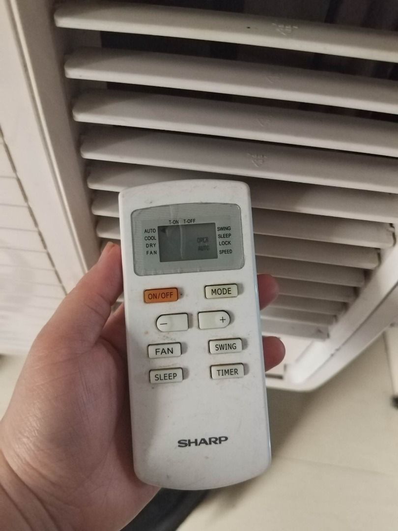 1.5 Inverter window type brand Sharp, TV & Home Appliances, Air ...