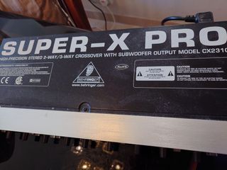 2/3 way crossover with subwoofer output