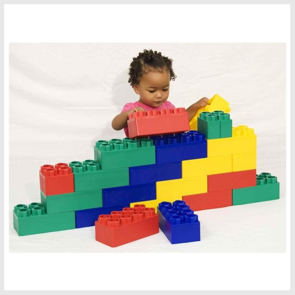 Large building blocks for babies on sale