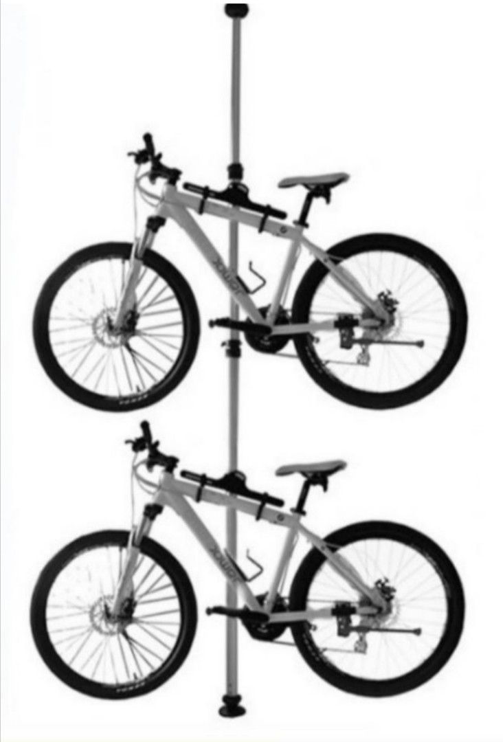 2 tier Bicycle Pole / Tower Rack, Sports Equipment, Bicycles & Parts