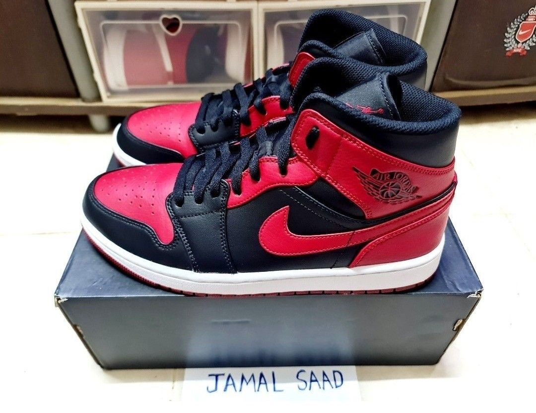 Air Jordan 1 Mid Banned Men s Fashion Footwear