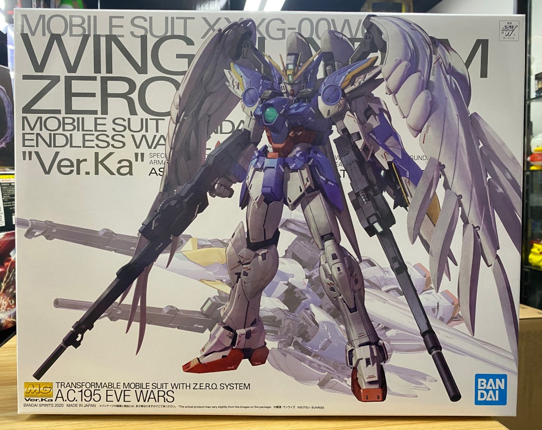 SOLD 全新Bandai MG Wing Gundam Zero EW Ver Ka A C 195 Eve Wars