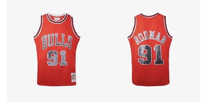Chicago Bulls Mitchell & Ness 75th Anniversary Icon Swingman Jersey - Dennis  Rodman - Mens