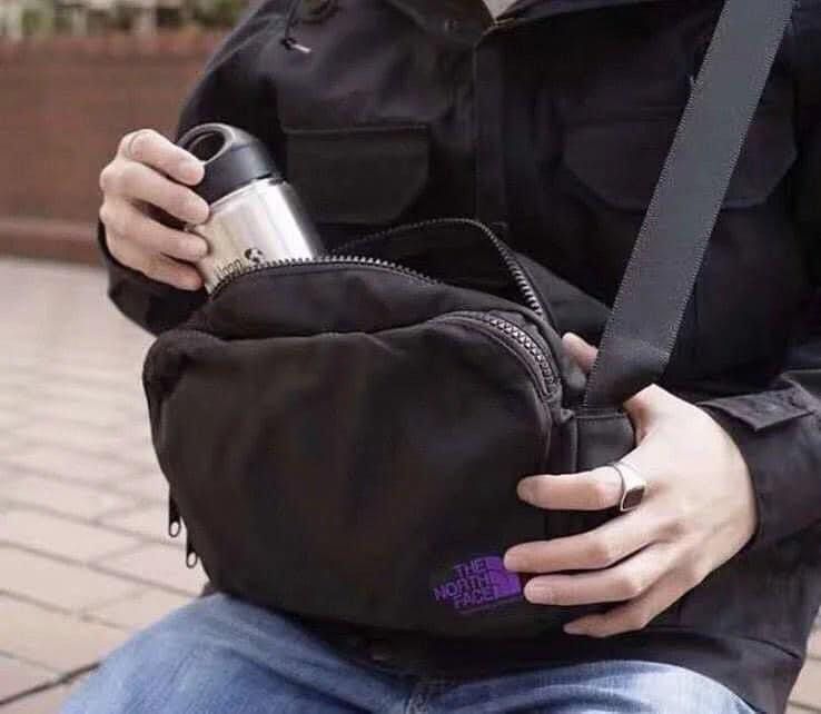 The north face purple label limonta nylon shoulder bag cheap