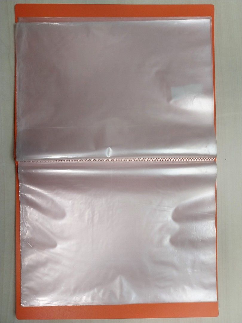 A4 clear file 20 pockets, Hobbies & Toys, Stationery & Craft