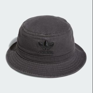 全新adidas 水洗黑漁夫帽