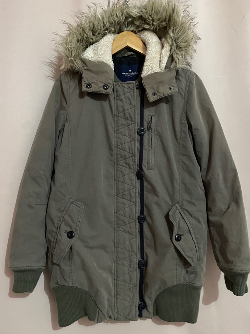 American eagle sales fur jacket