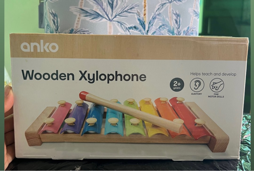 Anko wooden xylophone, Hobbies & Toys, Toys & Games on Carousell