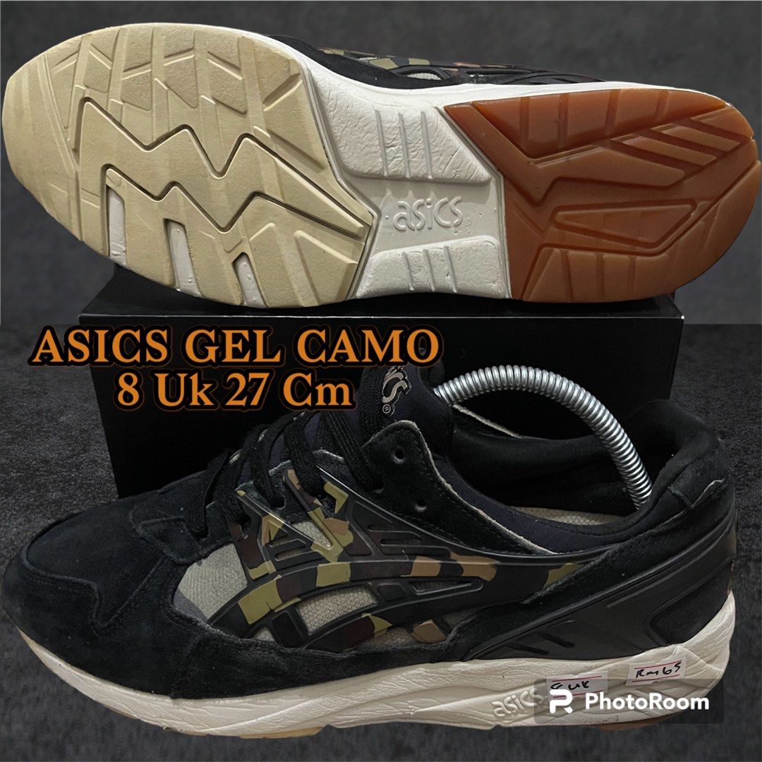 Asics camo sneakers womens top