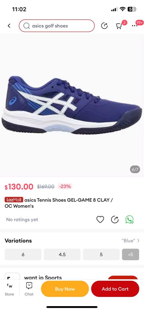 Asics tennis shoes womens Women s Fashion Footwear Sneakers on Carousell