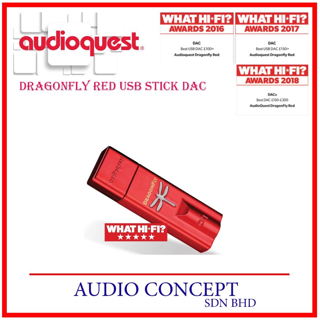 Audioquest dragonfly red 2025 price