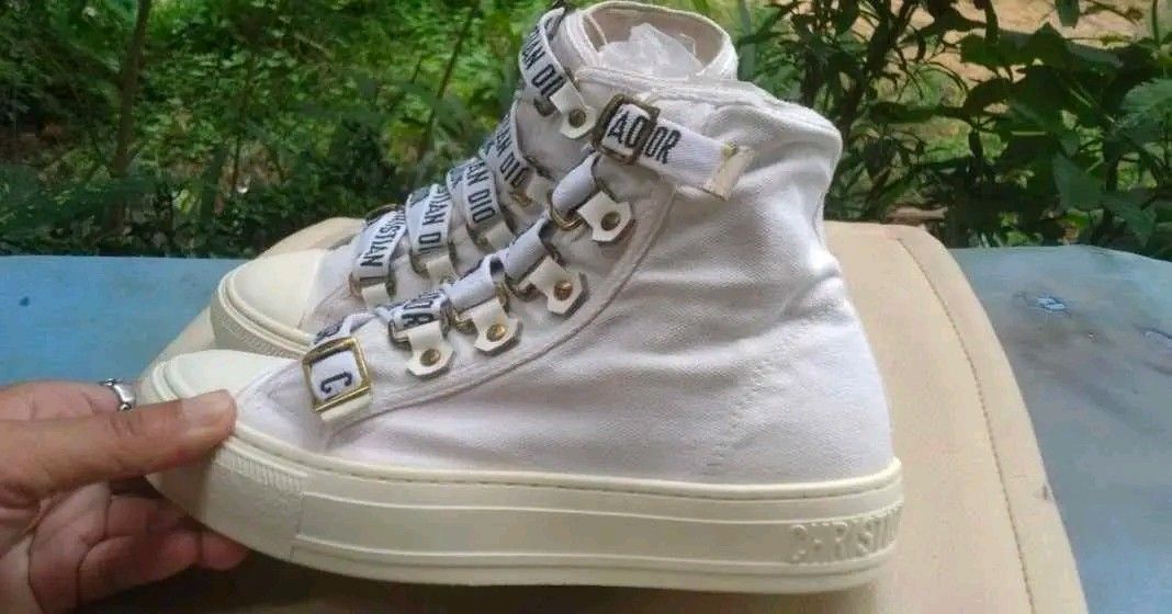 dior hightop shoes