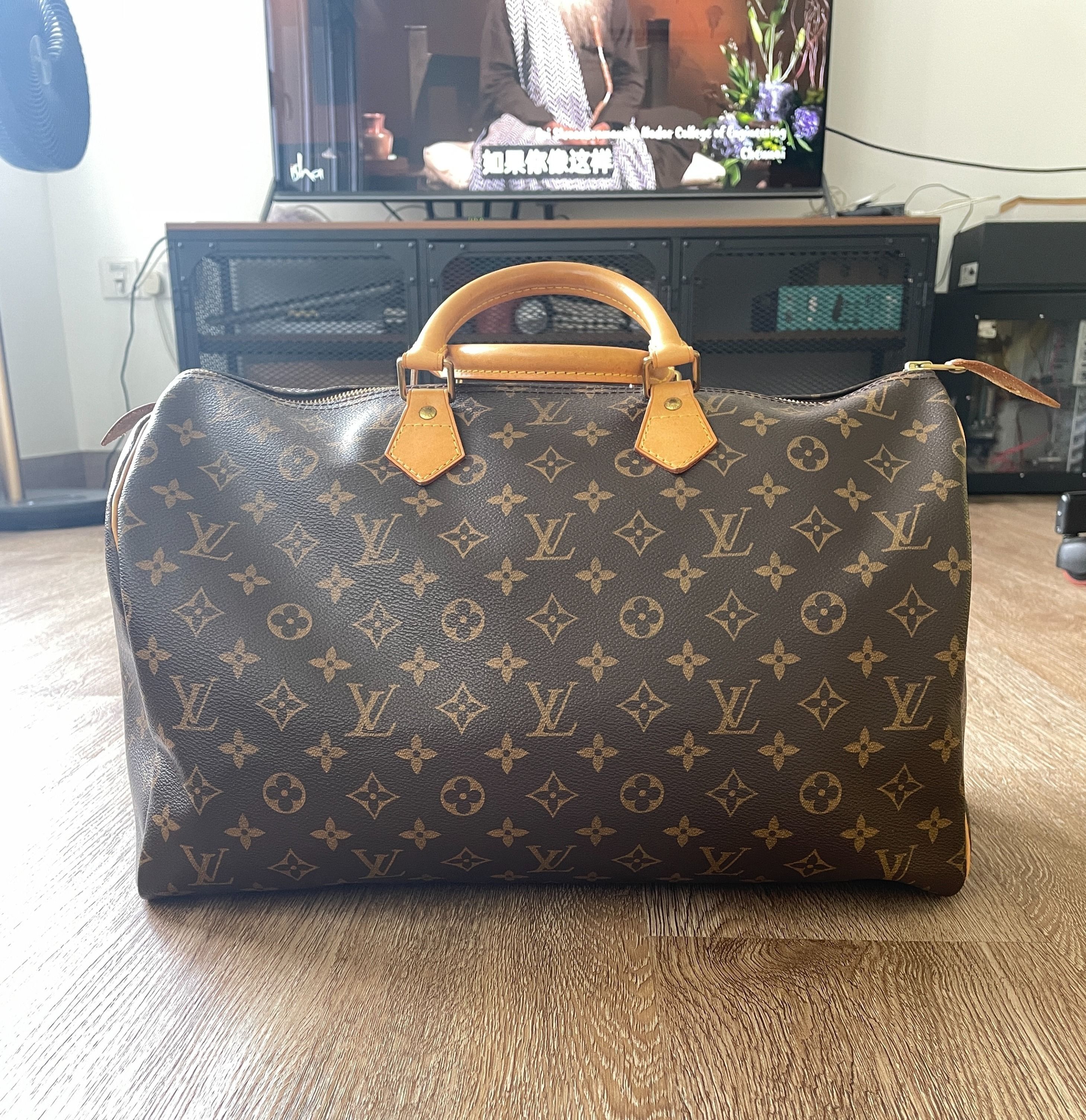 Lv Bandouliere 35 Monogram, Luxury, Bags & Wallets on Carousell
