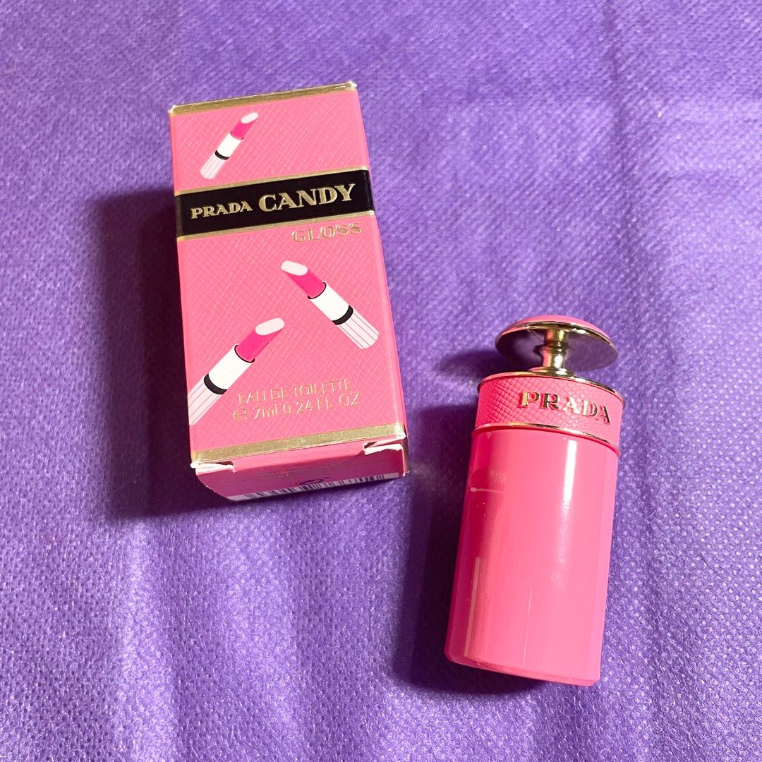 AUTHENTIC Prada candy gloss eau de toilette perfume on Carousell