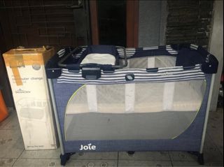 Baby Box Joie commuter change travel cot / box bayi / kasur bayi