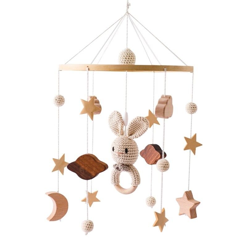 Baby Cloud Rattles Crib Mobiles Toys 0 12 Months Bell Musical Box Newborn Bed Bell Toddler Rattles Carousel For Musical Toy Gift Carousell