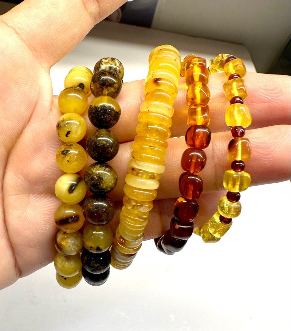 Genuine amber cheap bracelet