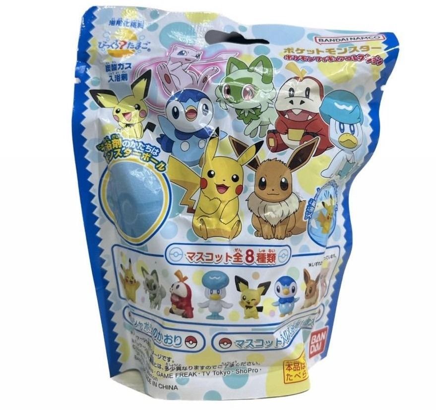 現貨) Bandai Pokemon Figure Collection Bath Ball 發泡入浴球(附玩具)