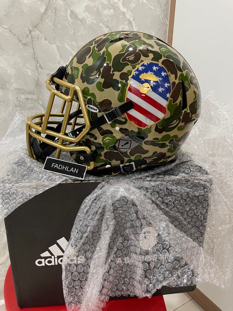 Adidas bape football helmet hotsell