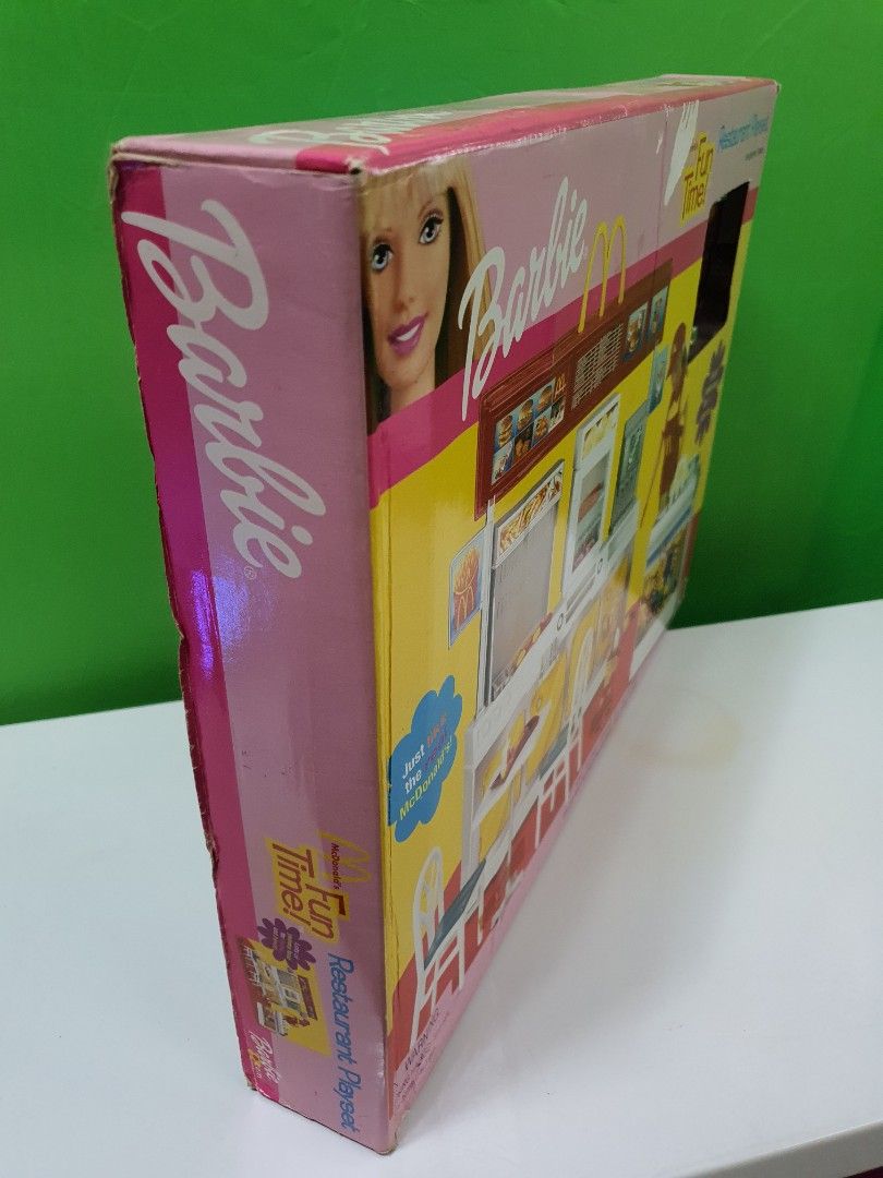 Barbie mcdonald's fun time restaurant playset deals
